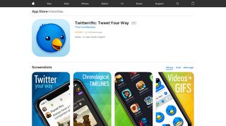 
                            10. Twitterrific 5 for Twitter im App Store - iTunes - Apple