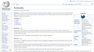 
                            9. Twitterrific - Wikipedia