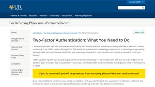
                            6. Two-Factor Authentication - eRecord - Referring Physicians ...