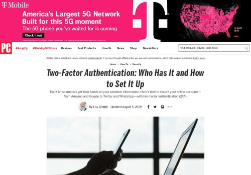 
                            8. Two-Factor Authentication: Who Has It and How to Set It Up | PCMag ...