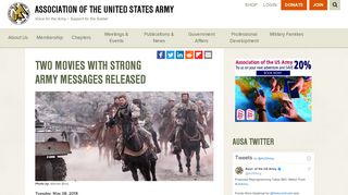 
                            10. Two Movies With Strong Army Messages Released | Association of ...