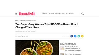 
                            7. Two Super-Busy Women Tried UCOOK – Here's How It Changed ...