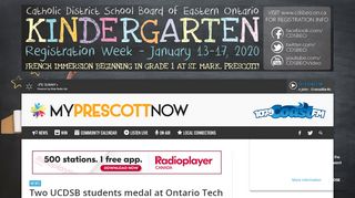 
                            6. Two UCDSB students medal at Ontario Tech Skills Competition - My ...