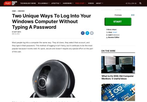 
                            5. Two Unique Ways To Log Into Your Windows Computer Without ...