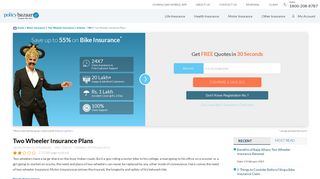 
                            5. Two Wheeler Insurance Plans - PolicyBazaar