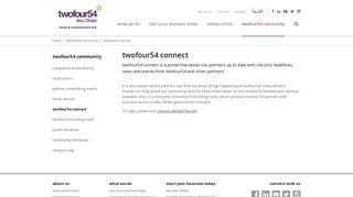 
                            3. twofour54 Connect - Business Partners | twofour54
