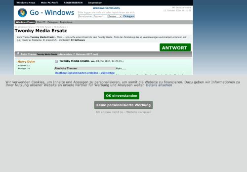 
                            13. Twonky Media Ersatz PC Software - go-windows.de