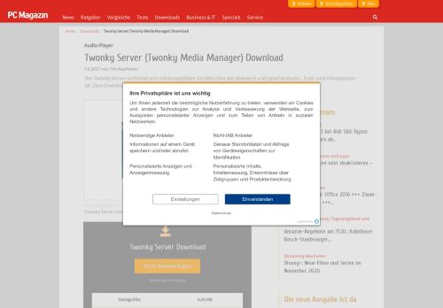 
                            11. TwonkyMedia Manager Download - PC Magazin