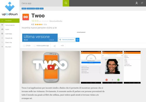 
                            9. Twoo 9.0.11 per Android - Download in italiano