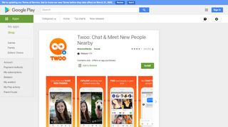 
                            2. Twoo - Cunoaste Persoane Noi – Aplicații pe Google Play