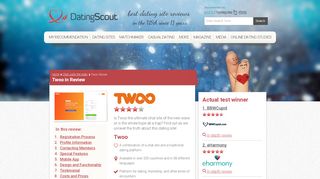
                            10. Twoo Review February 2019: Is it legit or a scam? - DatingScout.com
