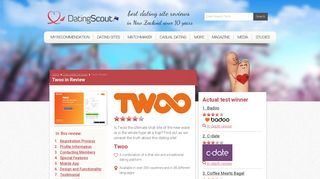
                            5. Twoo Review February 2019: Is it legit or a scam? - DatingScout.nz