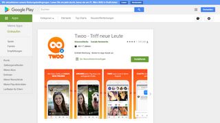 
                            3. Twoo - Triff neue Leute – Apps bei Google Play