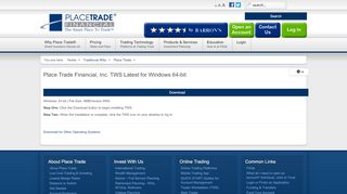 
                            8. TWS Login Page - Place Trade