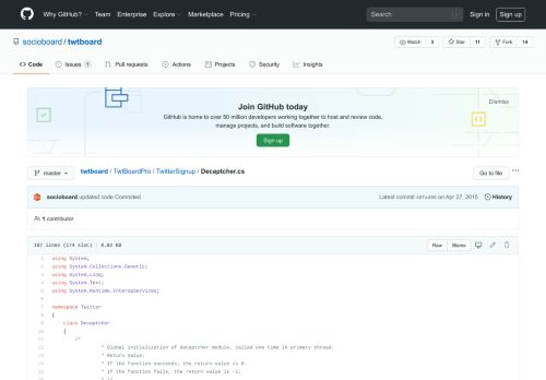 
                            8. twtboard/Decaptcher.cs at master · socioboard/twtboard · GitHub