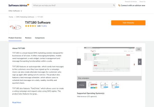 
                            7. TXT180 Software - 2019 Reviews, Pricing & Demo