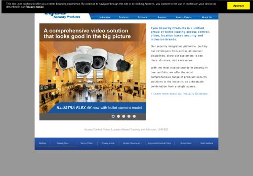 
                            3. Tyco Security Products - Access Control, Video, Location-Based ...