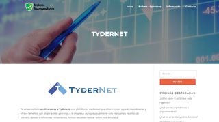 
                            2. Tydernet: comentarios y reseña - Brokers Recomendados