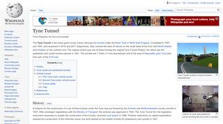 
                            2. Tyne Tunnel - Wikipedia