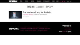 
                            9. Type Mail (Android) | TypeApp - The Verge