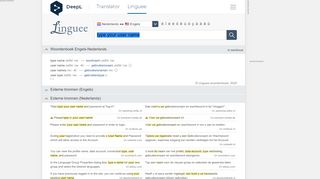 
                            12. type your user name - Nederlandse vertaling – Linguee woordenboek