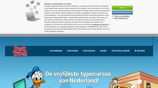 
                            2. Typecursus Donald Duck online – DuckTypen.nl