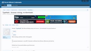 
                            3. TypeHash - browser mining, no downloads | Forum Bitcoin ...