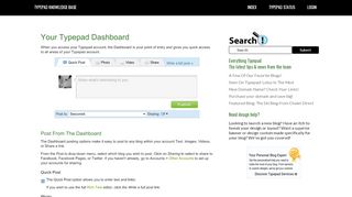 
                            5. Typepad Knowledge Base: Your Typepad Dashboard