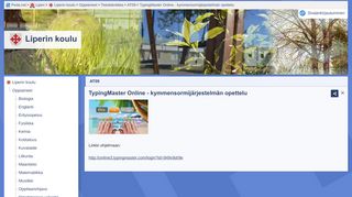 
                            3. TypingMaster Online - kymmensormijärjestelmän opettelu - Peda.net