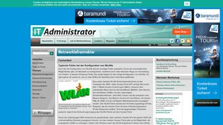 
                            5. Typische Fehler bei der Konfiguration von WLANs | it-administrator.de