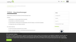 
                            13. TYPO3 Downloadmanager - coding.ms