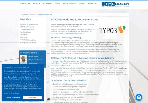
                            12. TYPO3 Entwicklung & Programmierung | HTML Design