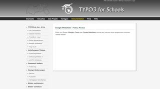 
                            11. TYPO3 for Schools: Picasa-WebAlbum