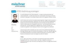 
                            10. TYPO3 - Maischner Online Business
