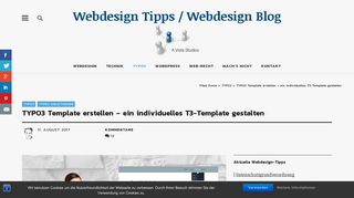 
                            11. TYPO3 Template erstellen – ein individuelles T3-Template gestalten