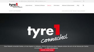 
                            8. tyre1 connected - tyre1 GmbH & Co. KG