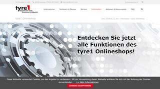
                            3. tyre1 Onlineshop - tyre1 GmbH & Co. KG