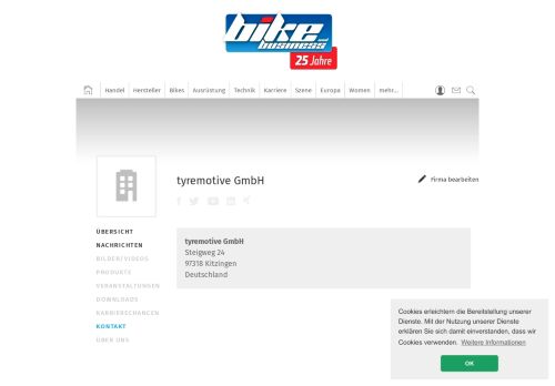 
                            10. tyremotive GmbH in Kitzingen - bike und business