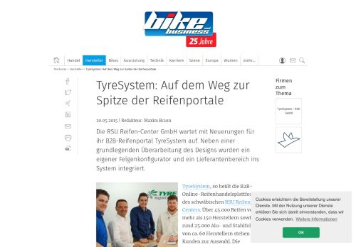 
                            4. TyreSystem: Auf dem Weg zur Spitze der Reifenportale