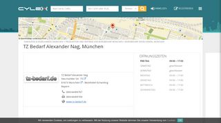 
                            7. TZ Bedarf Alexander Nag in München Bezirksteil Echarding ... - Cylex
