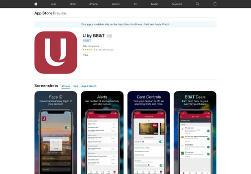 
                            12. U by BB&T on the App Store - iTunes - Apple