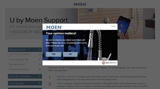 
                            8. U by Moen Support