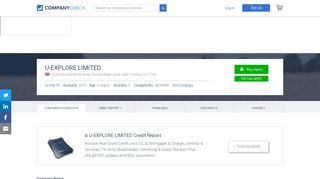 
                            13. U-EXPLORE LIMITED. Free business summary taken from official ...