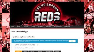 
                            13. U14 - Bezirksliga - HEILBRONN REDS BASKETBALL