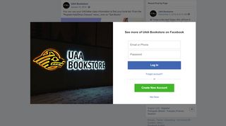 
                            9. UAA Bookstore - You can use your UAOnline class... | Facebook