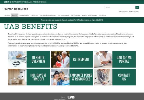 
                            10. UAB - Human Resources - Benefits