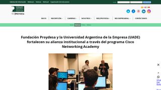 
                            11. UADE - Fundación Proydesa