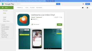 
                            10. UaDreams Live Video Chat - Apps on Google Play