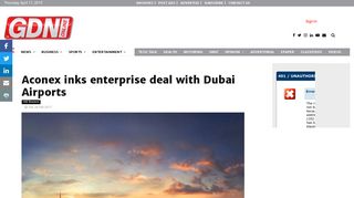 
                            8. UAE Business: Aconex inks enterprise deal with Dubai Airports