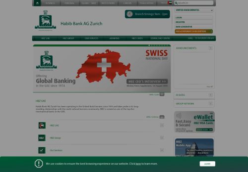
                            8. UAE - Habib Bank AG Zurich